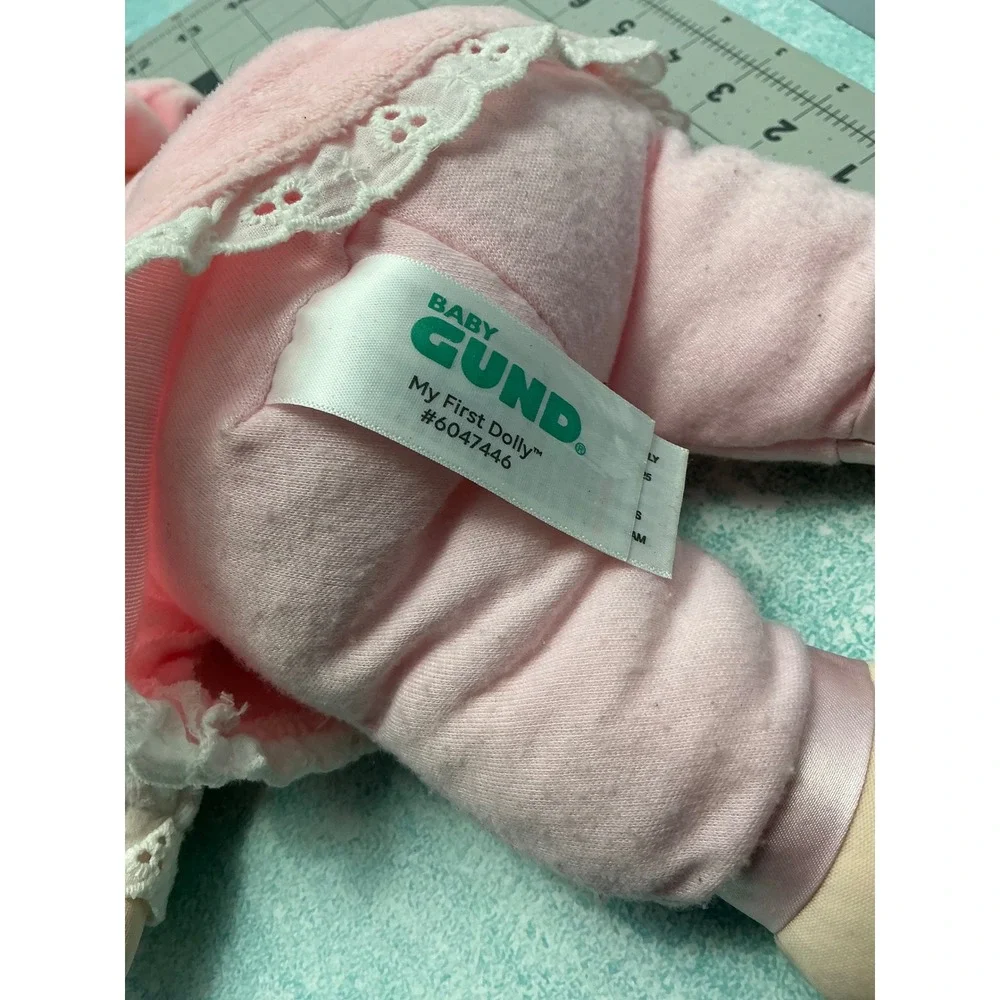 Baby GUND My First Dolly Betty Ann Pink Plush Soft‎ Doll 6047446 12 Inch
